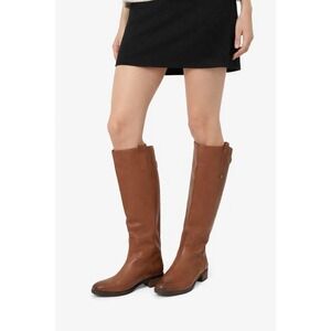 Sam Edelman Penny 2 Womens US 4.5 Riding Boots Brown Whiskey Leather EU 35‎